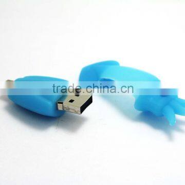 Plastic squid shape otg usb for phone