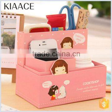 Phone small objects stored girl style folding cardboard box