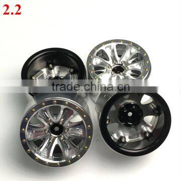 Billet Machined Size 2.2 Wheel Rims (4) for 1/10 Scale Crawler