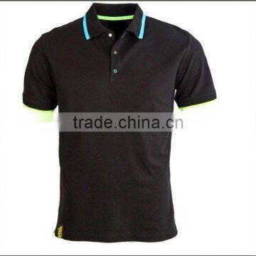 Customed szies fashion summer sport Men's polo tshirt cottom