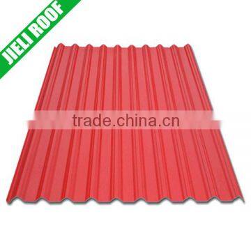 Jieli plastic corrugated roofing sheet for factory/shed