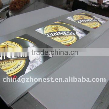 LED Slim light box, wall mounted led slim advertising light box