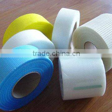 Self-adhesive fiberglass mesh