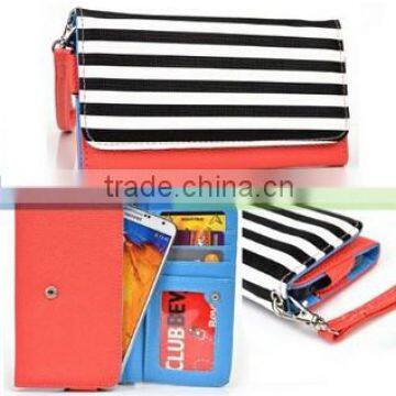 For Samsung Galaxy Grand Prime case, wristlet wallet leather case for Samsung Galaxy Grand Prime