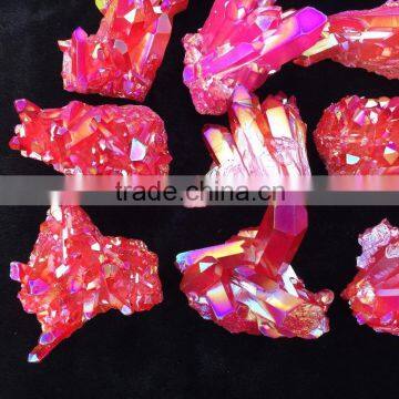 Wholesale Nature Red Crystal Quartz Cluster for Home Decoration photo-5