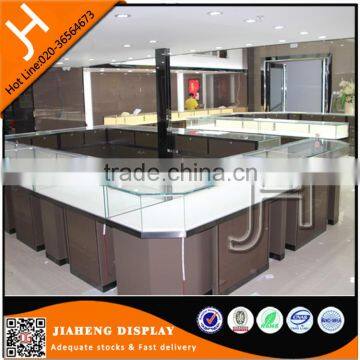 Customized Wood Jewellery Retail Display Counters