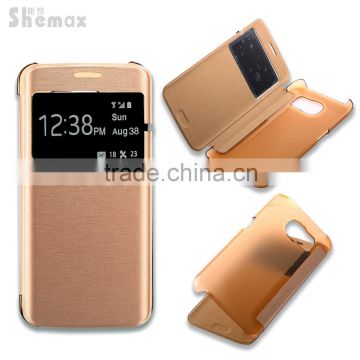 Smart Phone Leather Case For Lenovo k80, Screen View Window Leather Case For Lenovo k80