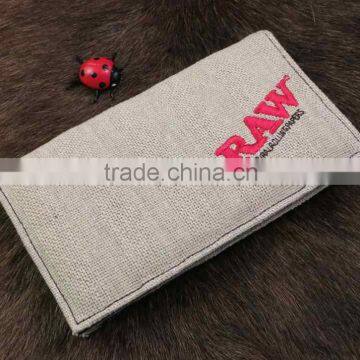 Top quality burlap tabacco pouch for promotion