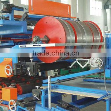 Polystyrene and mineral wool sandwich panel making machine