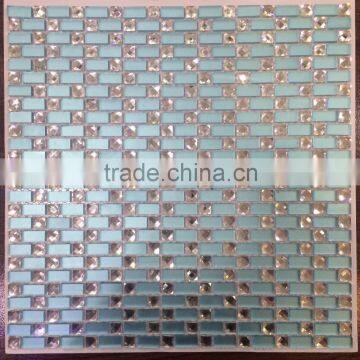 cheap mirror glass mosaic wall tile for home interior decoration /wallpapers(PMGML046)