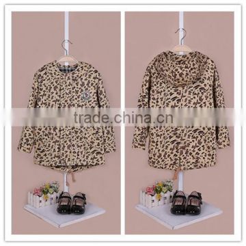 Hot selling product leopard children coat