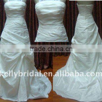 For 2012 simple import satin strapess Simple bridal gowns