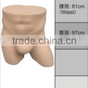 Cheap Fiberglass Hip Sexy Men Mannequin For Shorts