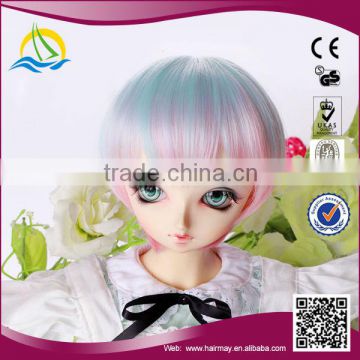 2014 New arrival Good price japanese mohair doll wig