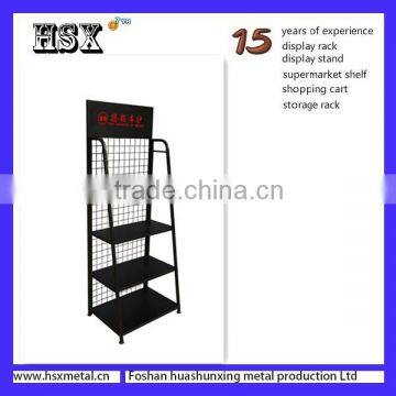 wholesale metal new car care products display shelf HSX-S1215