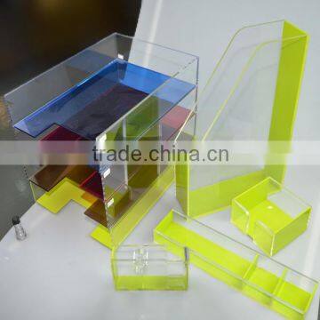Acrylic sign holder pen holder