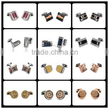 Wholesale Custom High Quality 316L Stainless Steel Cufflink