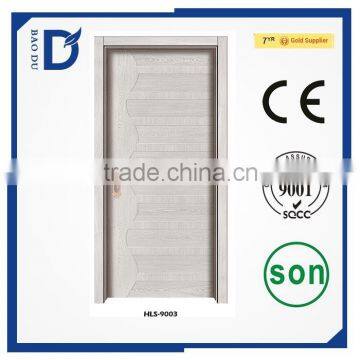 Latest Type Hot Sale Decorative Interior Melamine Wooden Door Color Painted Wooden Door photo-4