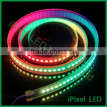 Full color rgb APA102 144pixels led flexible strip light 5v