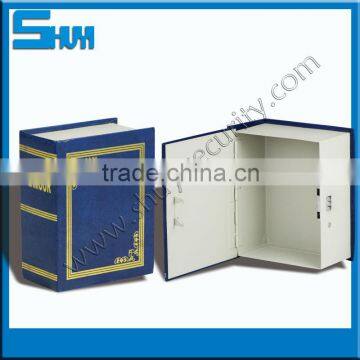 decorative book safe box with combination lock