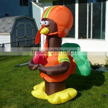 Good quality thanksgiving inflatable turkey/inflatable thanksgiving decorations