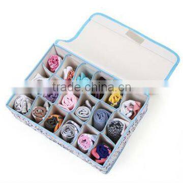2015 New Fashion Oxford Cloth Underwear Storage Boxliving Box photo-2
