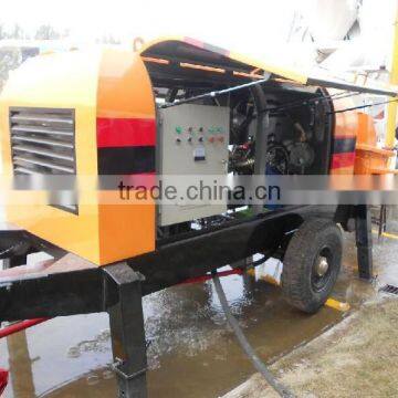 HBT20-10D diesel trailer small concrete pump