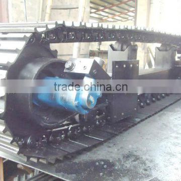 Rubber track crawler/full tracked chassis