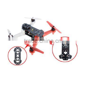 HJ250 HJ2804-X1 Frame Kit ESC PCB Board Racing Quadcopter With CC3D Flight Controller CW/CCW Motor 6030 Propeller Battery photo-4