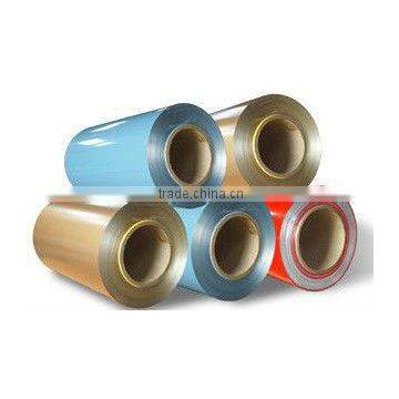 Color coated aluminum coil