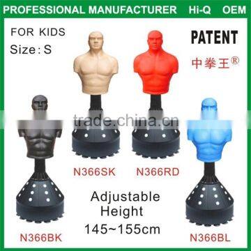 Kids Free Standing Boxing Stand Children Boxing Punching Bag Kids Boxing Dummy with adjustable height