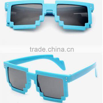 8-Bit Pixel Retro Novelty Gamer Mosaic Sunglasses