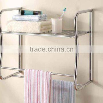 metal wall towel bathroom rack