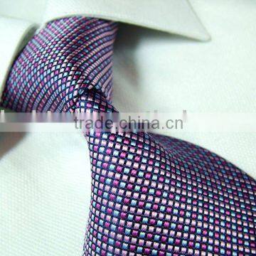 Silk woven necktie by handmade