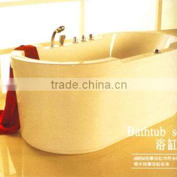 Latest Design New Pattern Acrylic Bathtub Big and Comfortable Raw Acrylic Sheet