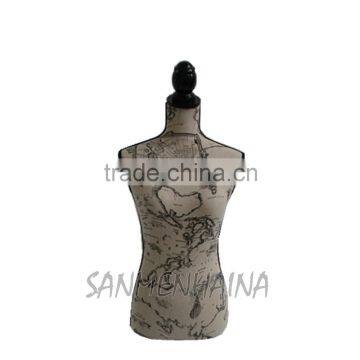 map printing elastic fabric Female Mannequin