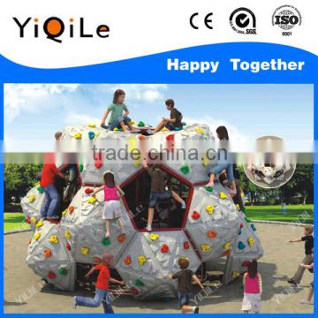 Hot sale plastic kids rock climbing walls in novel design