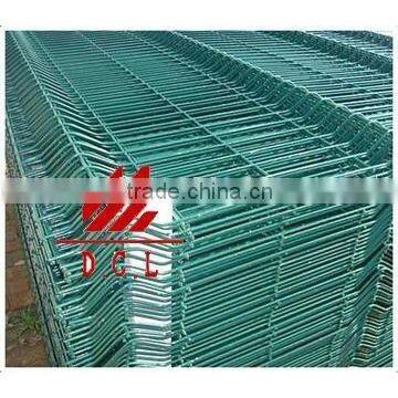 ppvc coated welded mesh fence