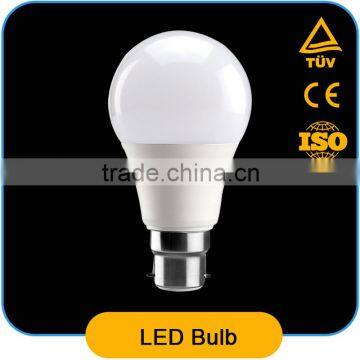 7W LED Bulb Lighting with 240 Degree Beam Angle B22 Cheap LED Lamp with 90-100lm/W