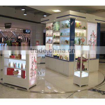 Customized MDF sales cosmetic shop counter design