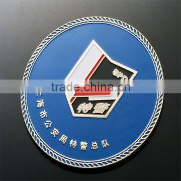 Zinc Alloy Casting Engraved Customized Blank Silver Coin photo-5