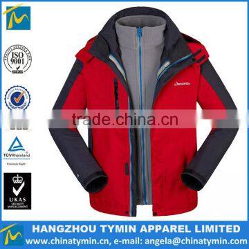 New Design 3 in 1 Men Waterproof Anorak
