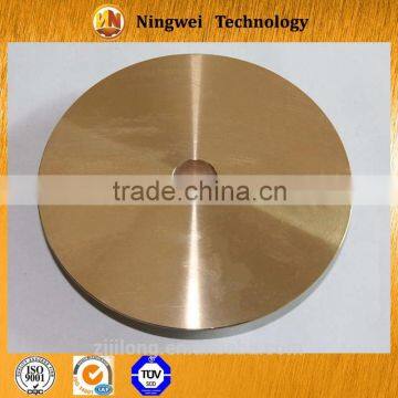 OEM brass metal forging with perforated brass sheet metal