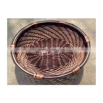 Egg Shape Wicker Basket for Picnic or Outside Activity photo-2