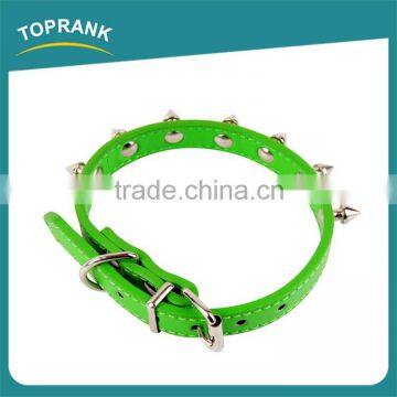 Wholesale Rivets PU Leather Hunting Dog Collar for Hunting Dog photo-2
