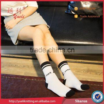 Strong stand packaging sleeve with commercial knitting machines sock