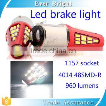 Car light bulbs 1157 brake led light auto lamp 4014 48SMD ever bright high lumens led 12v