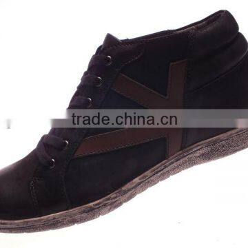 Fashion High Neck Leather Winter Casual Shoes 2014