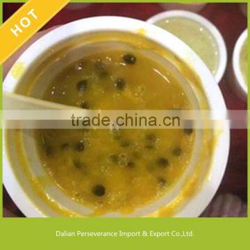 2016 Hot Sale Delisious Frozen Passion Fruit 100% Origin Puree