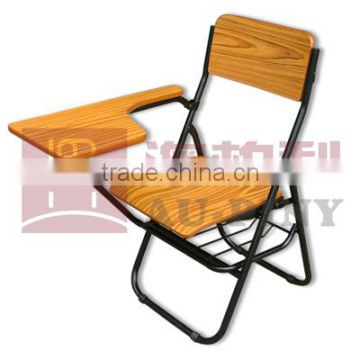 Sketching Chair,conference chair,Chair with writing pad,wooden student sketching chair